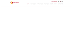 Desktop Screenshot of cerahelix.com